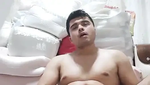 Turkish man ejaculating with a toy
