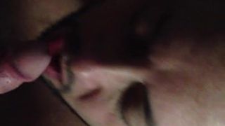 bearded suck and swallow my cum