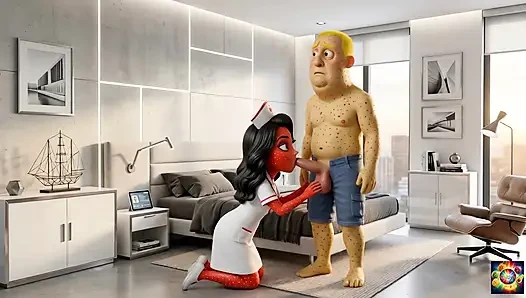 Late Night with the Nurse - AI Hentai ASMR