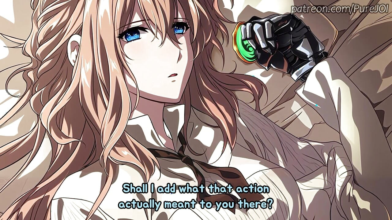 Violet Evergarden pomaže ti napisati pismo ispovijedi (Priča JOI)