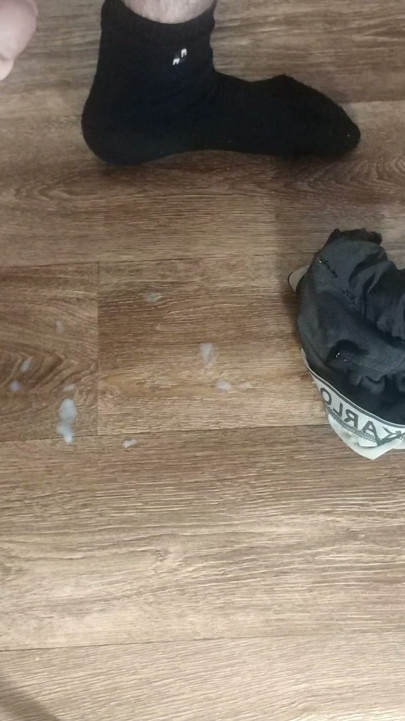 Ripping Underwear Fury: Kneeling Jerk to Cumshot | Clip 3