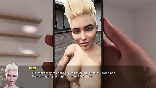 Dipuasin sama iblis #2 - permainan seks animasi - telepon seksi bareng cewek seksi berotot