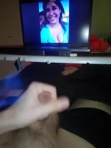 He's in Bed stroking to me (Leslie Greene)