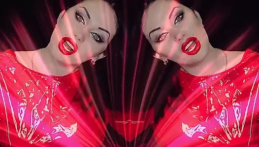 ASMR yang menpesona! Cewek rambut merah lagi asik mainin memeknya pakai bibir joi!