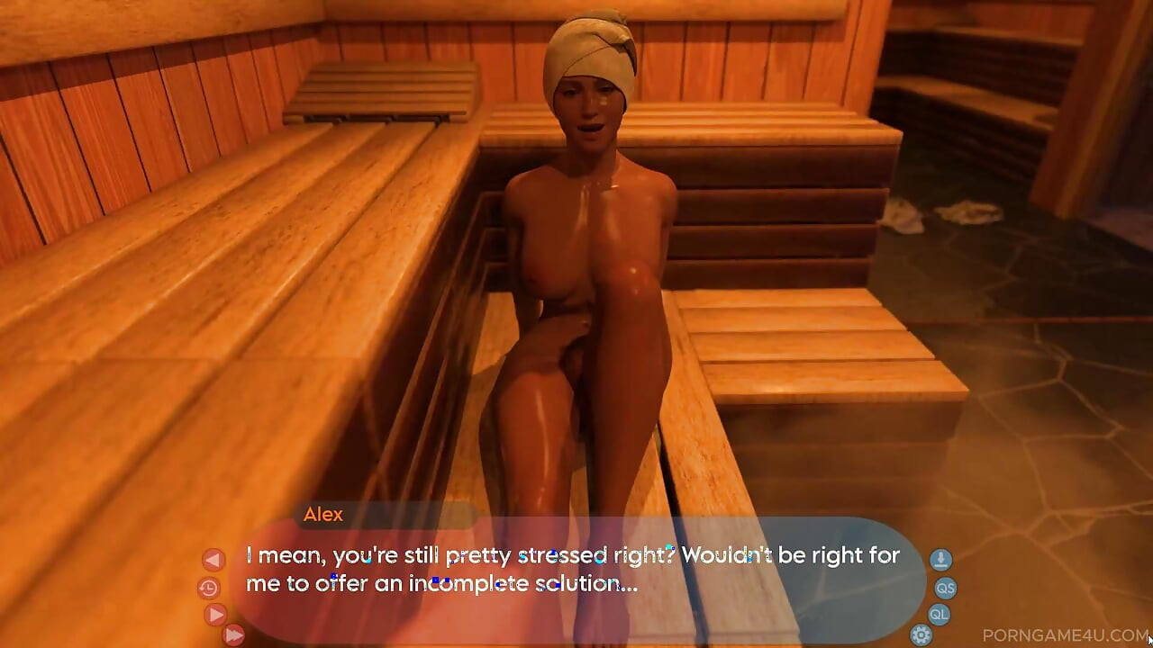 Steamy Game with Alex - From Sauna to Sofa - by Justice or Mercy - #7 - Tower Boy - by Porn Game 4u