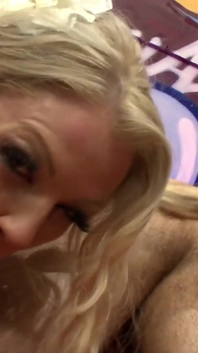 Two frisky milfs with big fake tits meet a guy for a threesome and have their pussies fucked | Clip 2