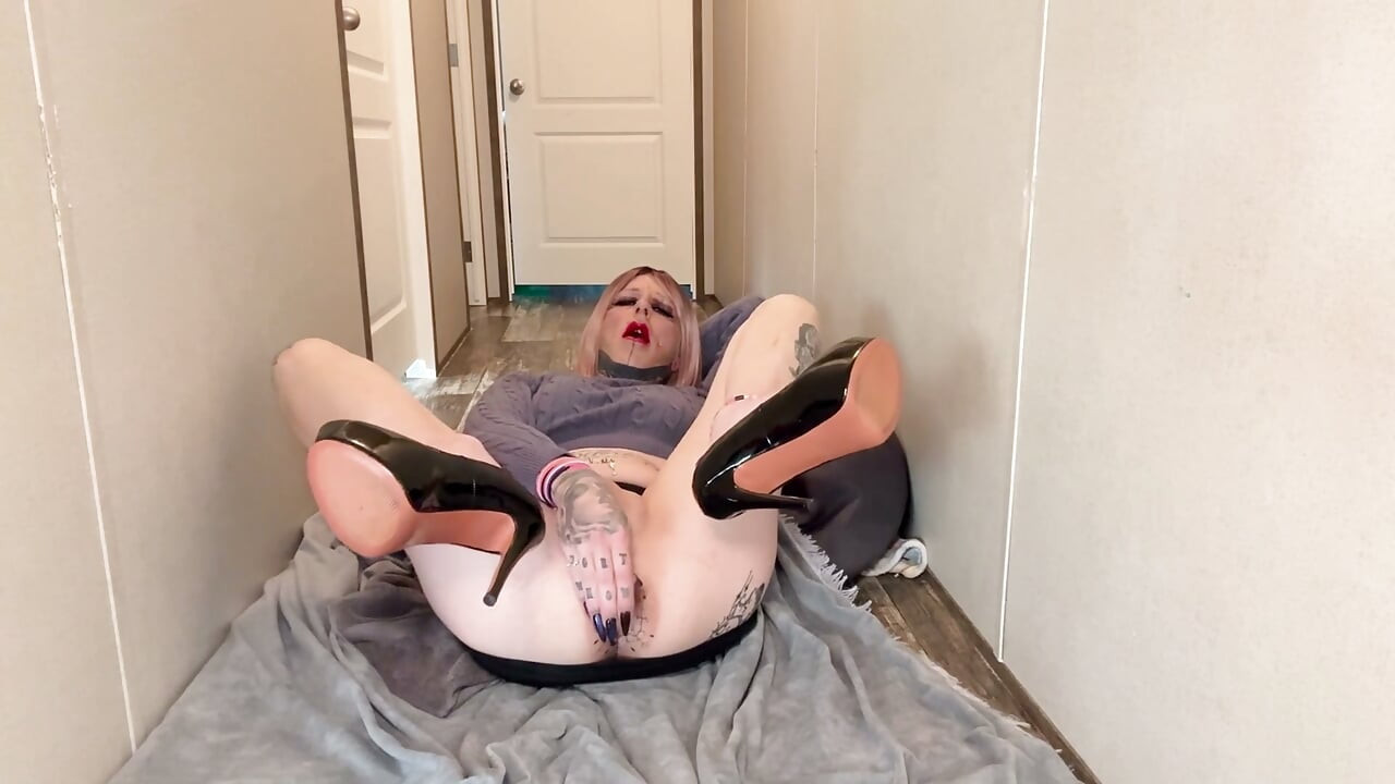 Dildo de cristal y plug anal