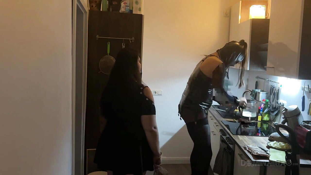 Kitchen Fetish Squirting Madness - Mature Sluts Drenched Everywhere