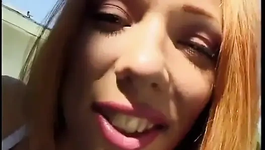 Chandler dan creeams si gadis kurus rambut merah dientot habis-habisan sampai mengerang keenakan