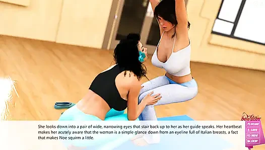 Noemi's Toscana rebirth: gadis seksi melakukan yoga ep 14