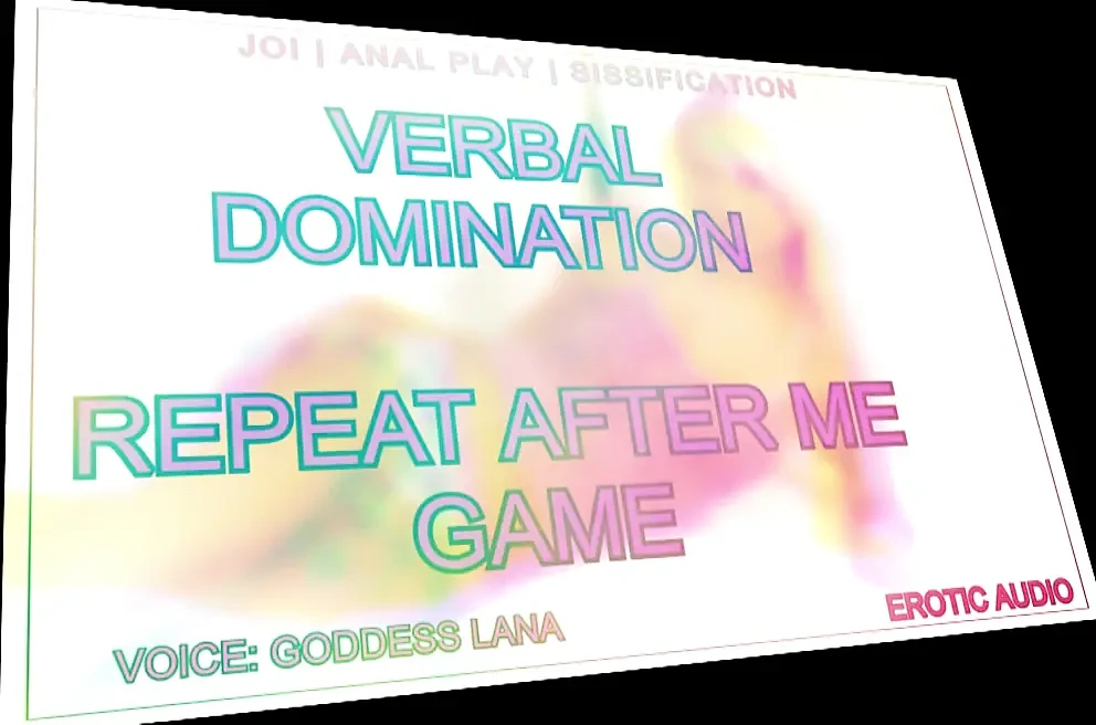 JOI Anal Play Verbal Domination Game