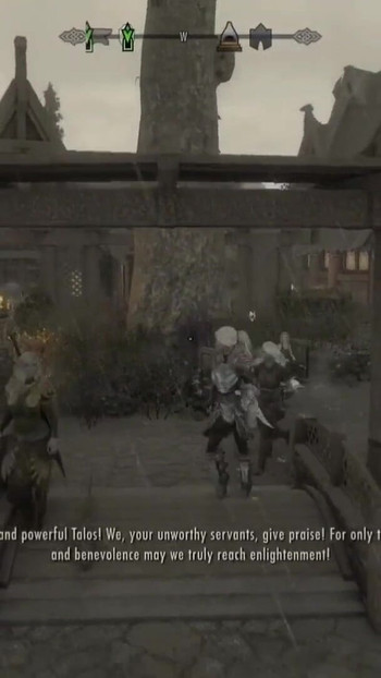 Magával ragadó pillanat a "Skyrim B és L mod - További küldetések és ünneplés a teremben, több nővel szexelve"