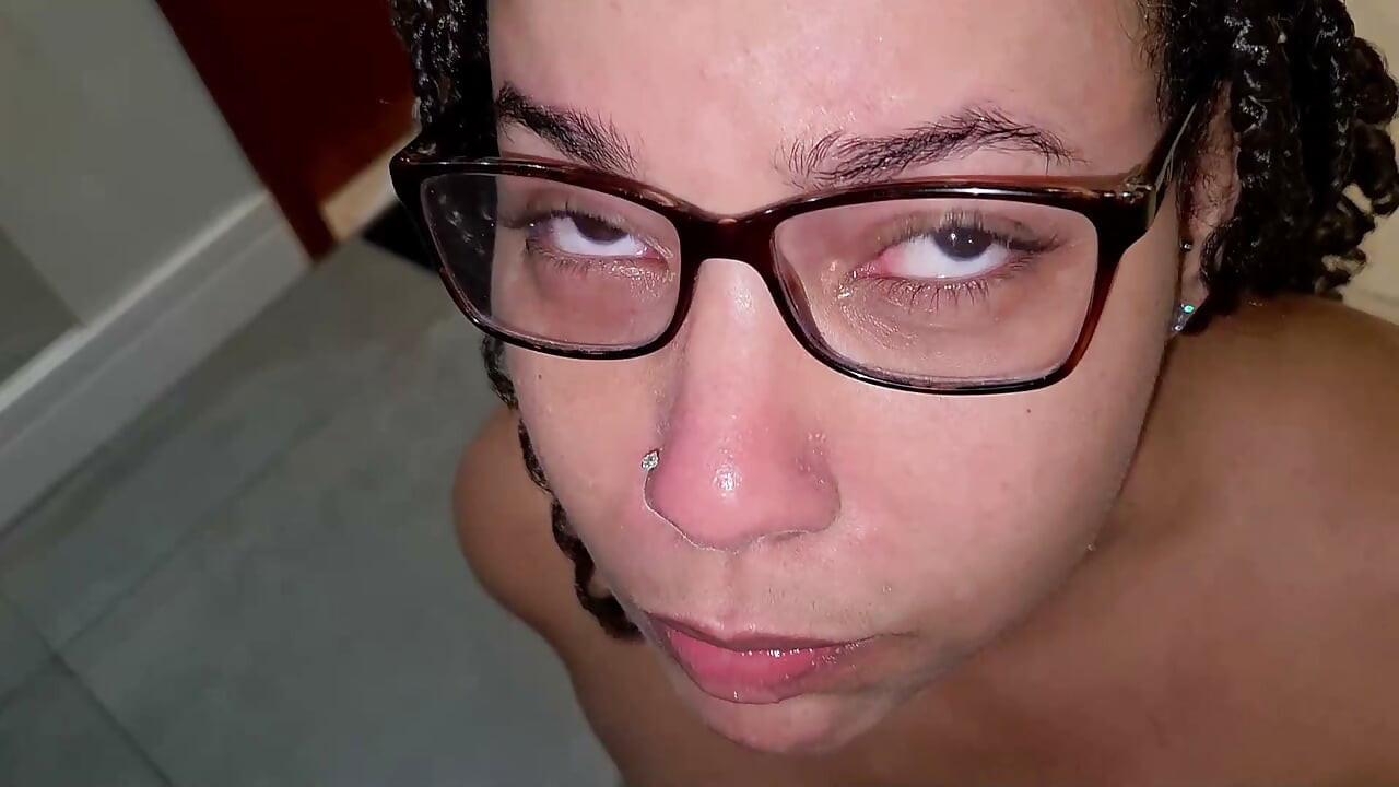 First time recording porn of naughty milf Cleopatra giving ass to skin to Jr Doidera