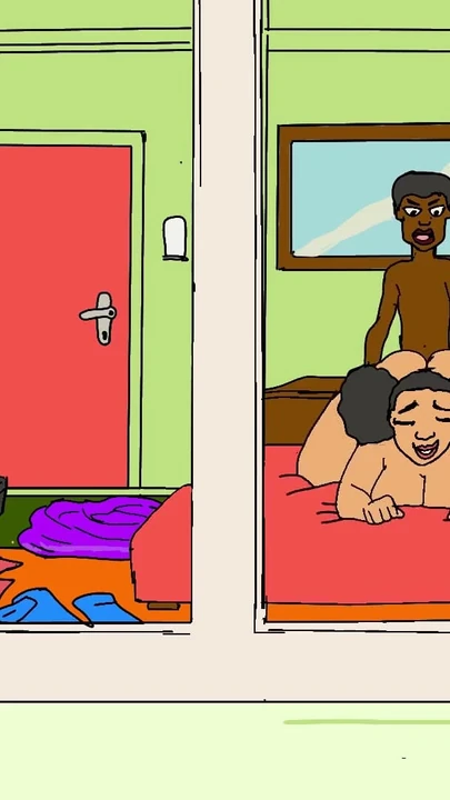 Iconic moment from "Big Dick Handyman Fucks Thick Ebony Redbone"