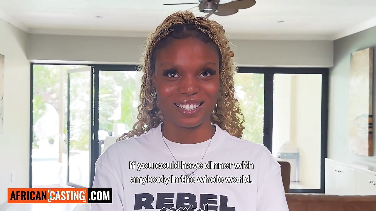 This BLACK TEEN was shy at first... ended up RIDING my cock like a pro and CUMMING everywhere