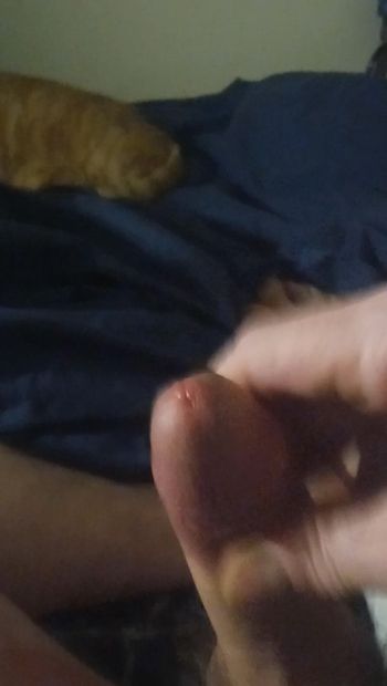 Nearly a minute of my cock