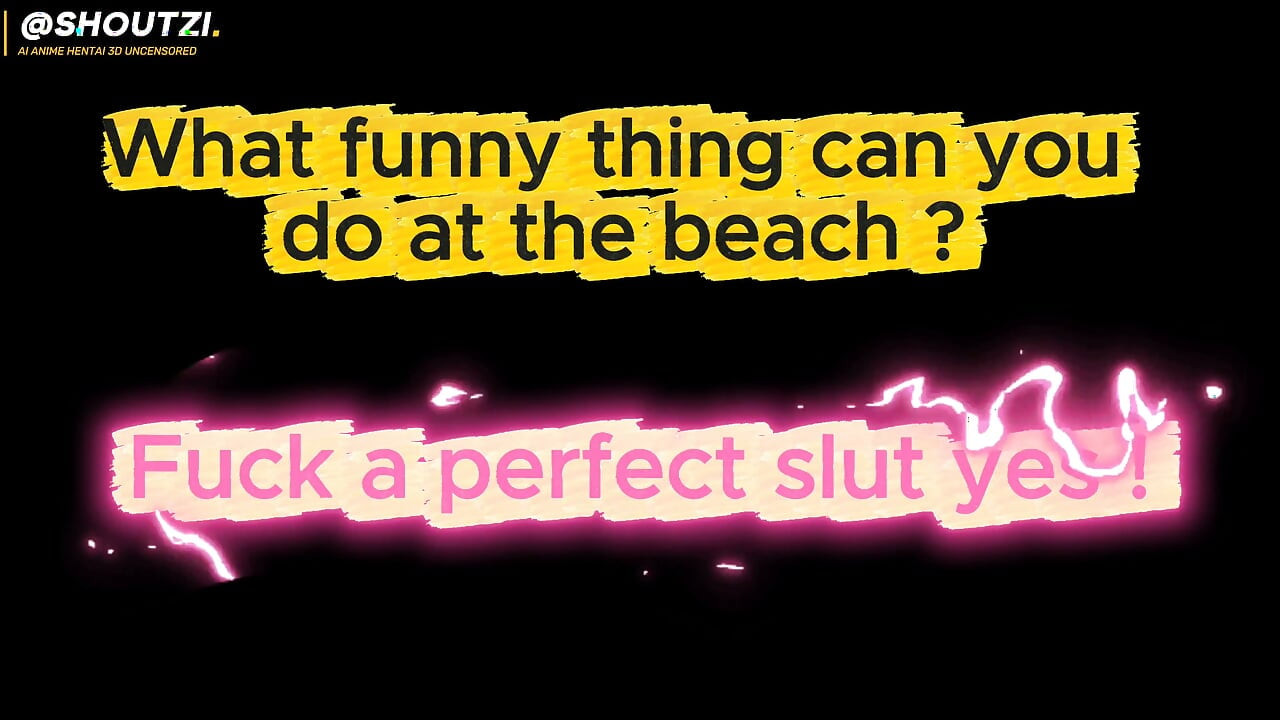 Sola the Hot Beach Blonde Slut Harem Girl Towel Cowgirl Carry Fuck Doggy Cum on Tits 4k