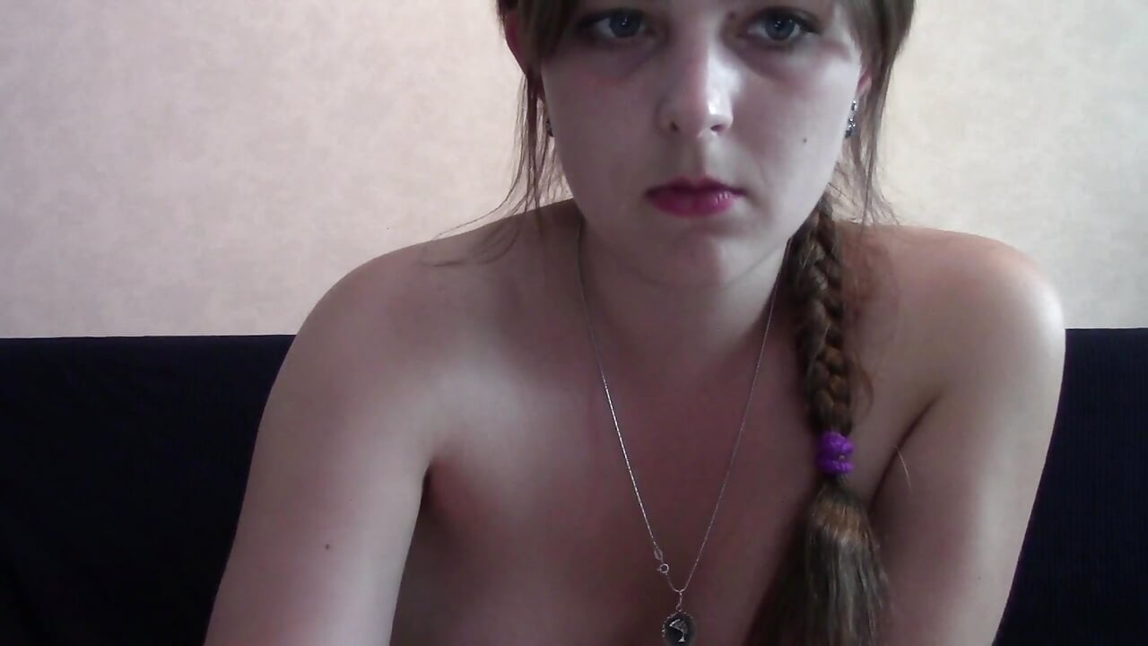 Claire Showing off on Webcam