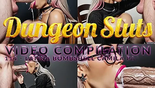 AI DUNGEON SLUTS VIDEO COMPILATION 114 - LATINA BOMBSHELL CAMILA PART 3