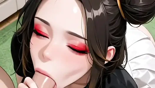 Hentai anime - me fast because my husband is almost here