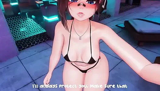 Lewdy Catgirl Gives You Amazing Sloppy Toppy And Gets Breeded Non Stop