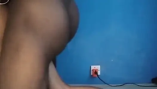 African Teen White Fuck His in Stepmom Bedroom When Stepmom Left for Work