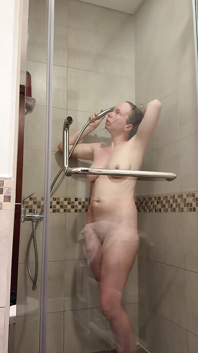 Extremely Long Labia, Large Natural Breasts, and Thick Large Nipples