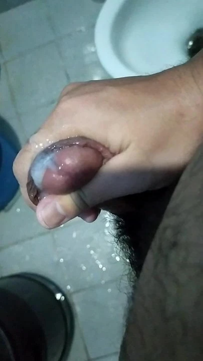 My 1st Video Jerking while in shower