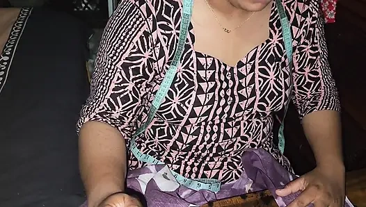 The tailor asked his wife to take his measurements and she fucked him.