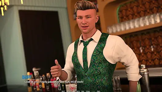 Dominos Beach 10 Радостное свидание Фионы да Джону