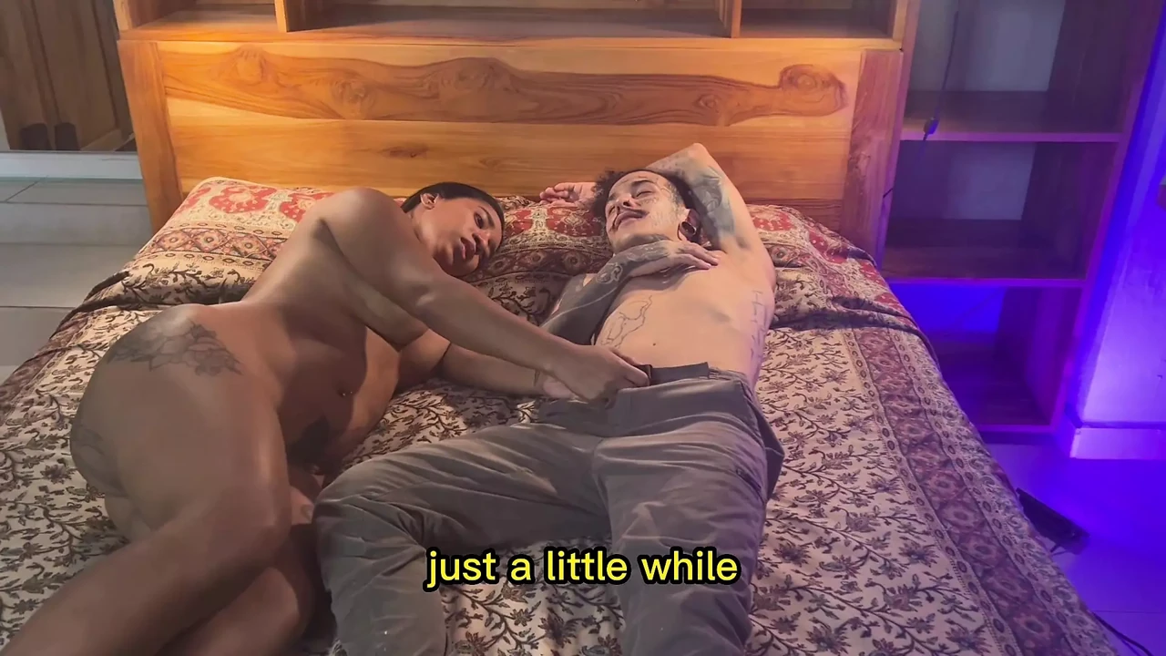 Hotwife cheating her husband with his stepsister. English subtitles
