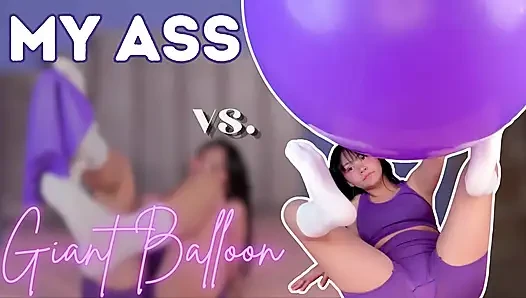 Pantatku vs balon raksasa