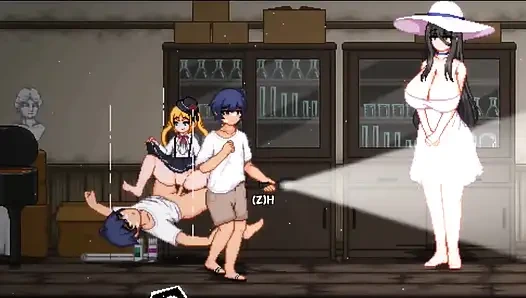 Hentai oyunu - houkago no onigokko - okuldan sonra - hayalet kadınları sikiyor - tüm galeri sahnesi