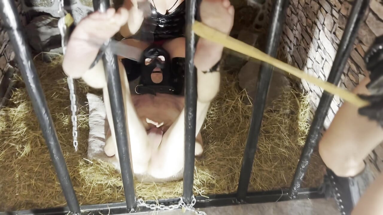 Lovindu-i organele genitale - CBT extrem în închisoarea medievală