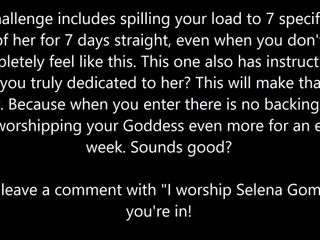 7 Tage Selena Gomez Herausforderung