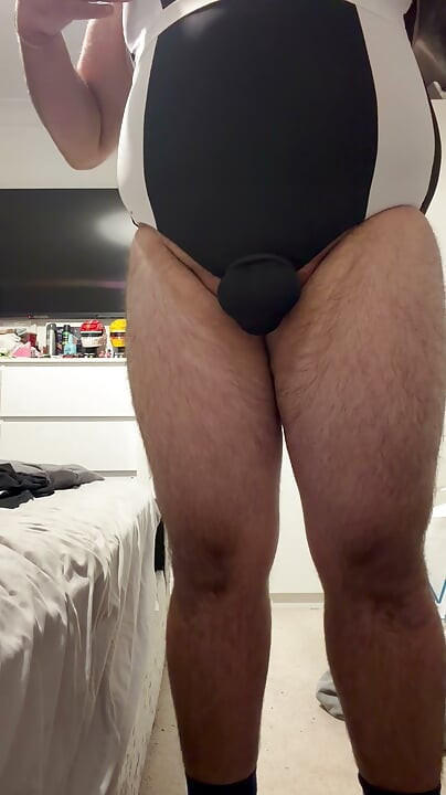 Cock and ball bondage with nipple clamps