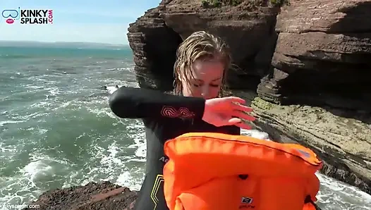 Life Jacket JOI Neoprene Tease, Denial & Countdown Cum