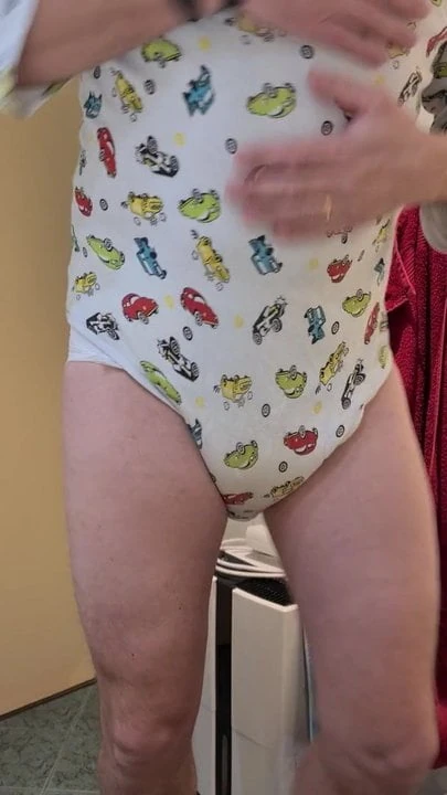 Horney diaperboy