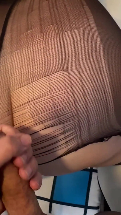Horny Mature Husband and Wife Both Wearing Pantyhose Having Sex and Oral Fun