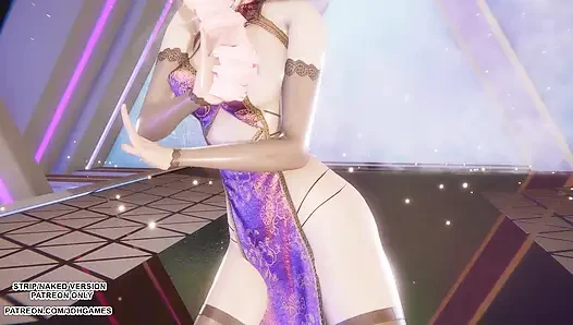 Mmd minnie - cherry sky - seraphine seksi kpop dans league of legends hentai sansürsüz 4k 60 fps
