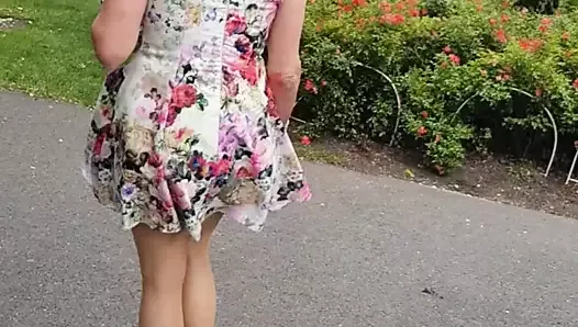 Мисс Penelope, летнее мини-платье с цветочным принтом 1