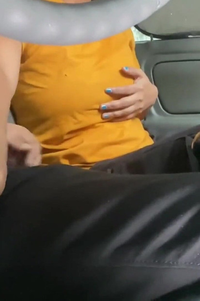 Car Sex with Neighbour Boyfriend in Outdoor