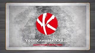 YOSHIKAWASAKIXXX - Karuso usa a manga do pau enquanto masturba