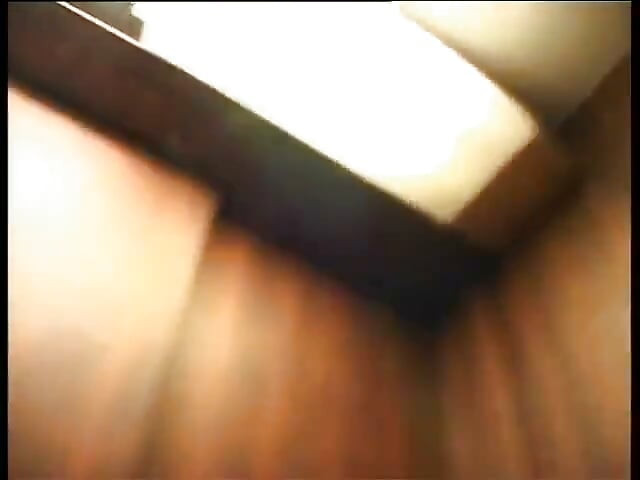 Clothed blonde MILF spitroasted on the stairs