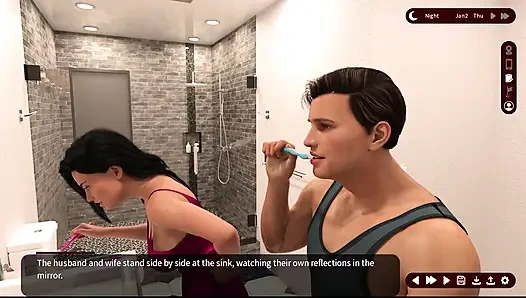 Whispers of Desire - Faithfull Path - Sarah and Alex Went to a Club and Got Home Horny