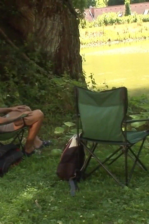 Exclusive video Bareback: Outdoor anal sex with two horny hot guys