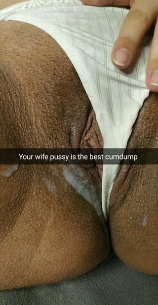 Your cheating wife’s pussy is the best cum dump for strangers!