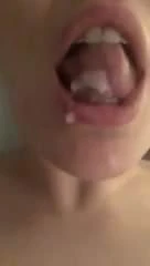 Client Cums in my mouth