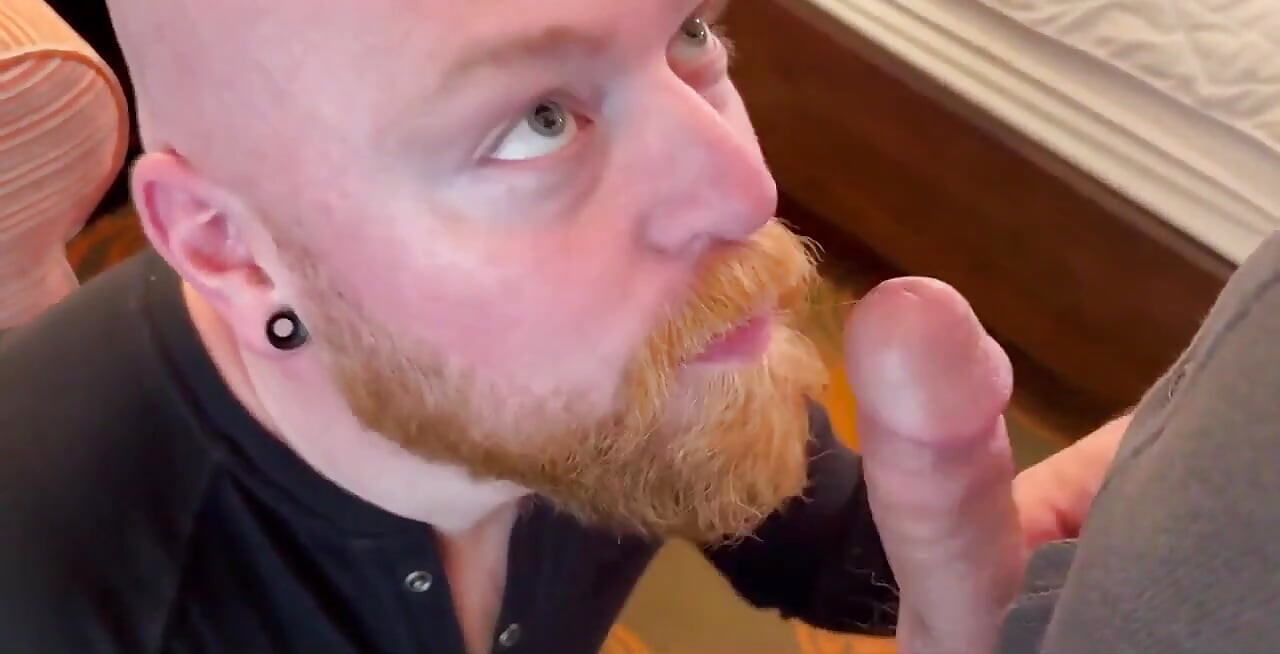 Hairy Bear Seattle Stepdad Breeds Ginger Cub Logan Stanley in His Hotel Room