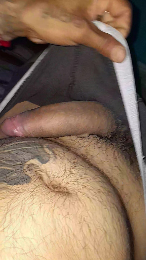 Pulling my dick